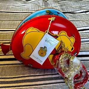 Loungefly Disney Stitch Shoppe Winnie The Pooh Balloon Crossbody Bag